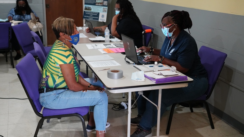 Hurricane Ida: Baton Rouge Heavenly Hope Disaster Recovery Center