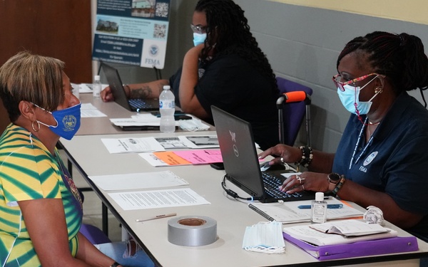 Hurricane Ida: Baton Rouge Heavenly Hope Disaster Recovery Center