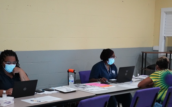 Hurricane Ida: Baton Rouge Heavenly Hope Disaster Recovery Center