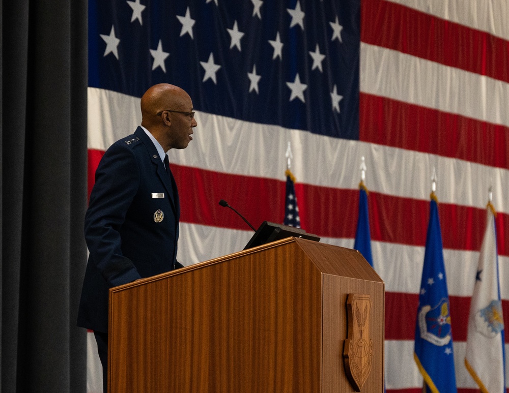 Gen. Cotton promotion ceremony