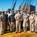Brother and sister promote to master chief aboard USS Constitution