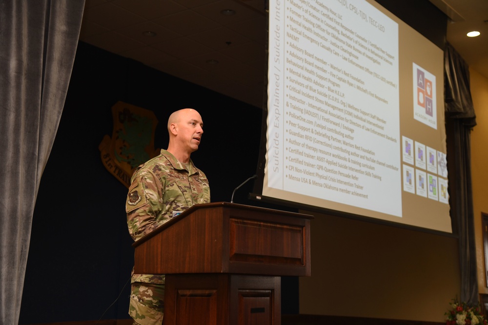 Keesler hosts Suicide Explained &amp; Suicide Intervention training