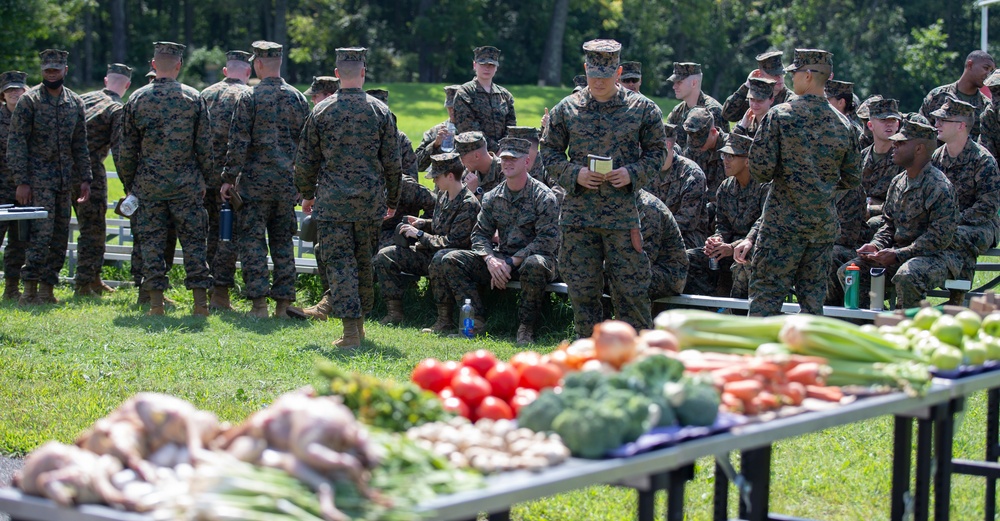 The Basic School Foraging Class