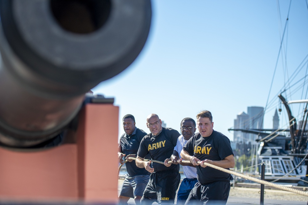 MEPCOM on USS Constitution