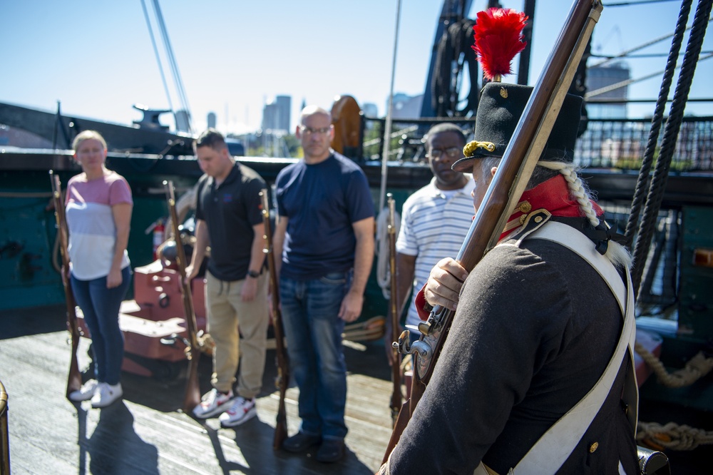 MEPCOM on USS Constitution