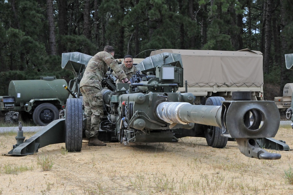 Fort Dix – Connecticut National Guard 1st Battalion, 103 FA BA