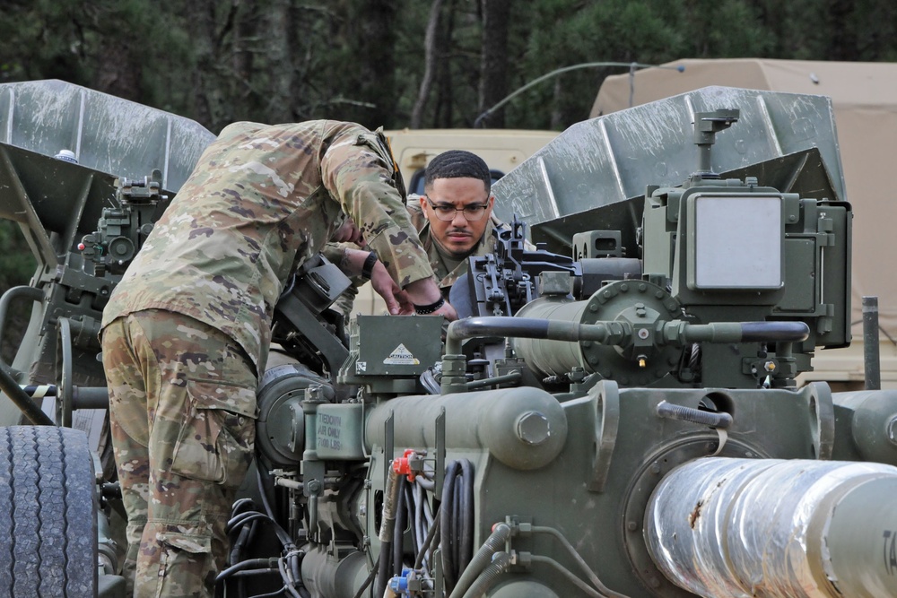 Fort Dix – Connecticut National Guard 1st Battalion, 103 FA BA