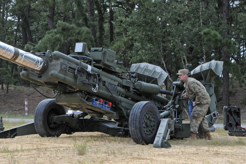 Fort Dix – Connecticut National Guard 1st Battalion, 103 FA BA