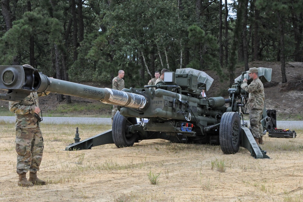 Fort Dix – Connecticut National Guard 1st Battalion, 103 FA BA