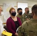 Nancy Balkus visits Fort McCoy
