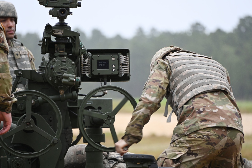 Fort Dix – Connecticut National Guard 1st Battalion, 103 FA BA