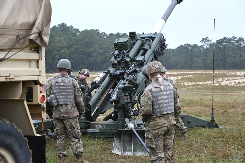 Fort Dix – Connecticut National Guard 1st Battalion, 103 FA BA