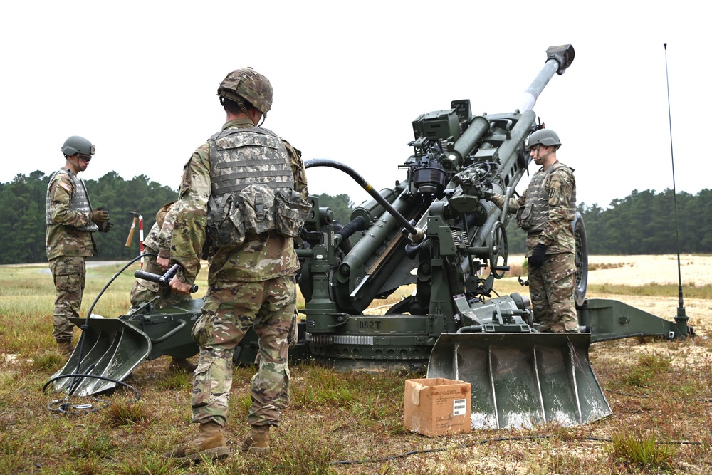 Fort Dix – Connecticut National Guard 1st Battalion, 103 FA BA