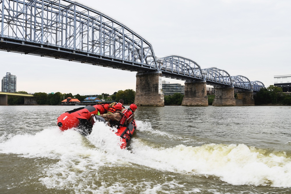 178th Wing Demonstrates Water Rescue Skills