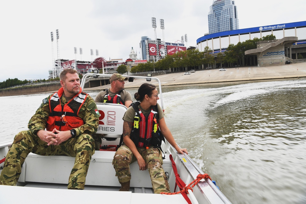 178th Wing Demonstrates Water Rescue Skills