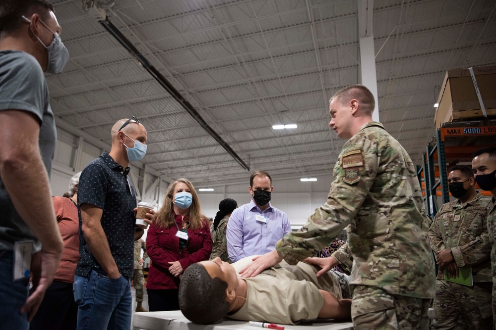McConnell AFB civic leaders tour Travis AFB