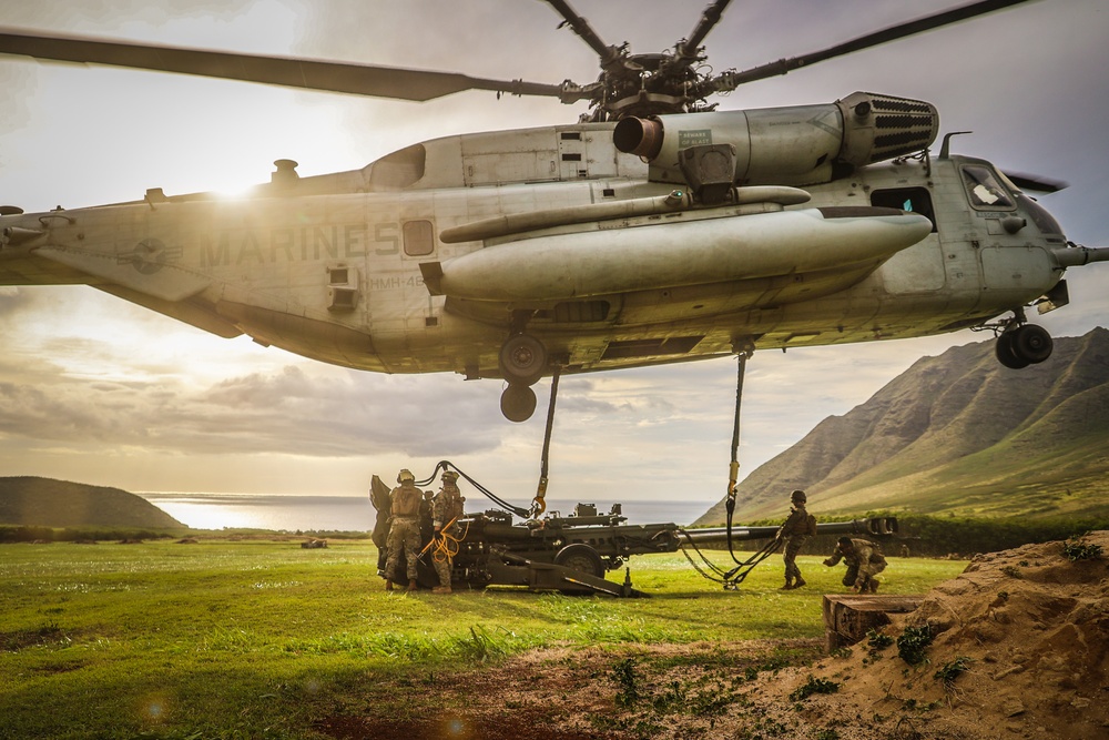 25TH DIVARTY 'STEEL CRUCIBLE' Partnership - Marines and Army Joint Air Assault Training