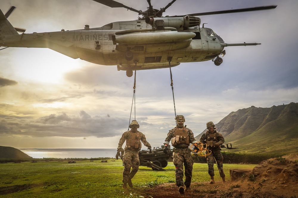 25TH DIVARTY 'STEEL CRUCIBLE' Partnership - Marines and Army Joint Air Assault Training