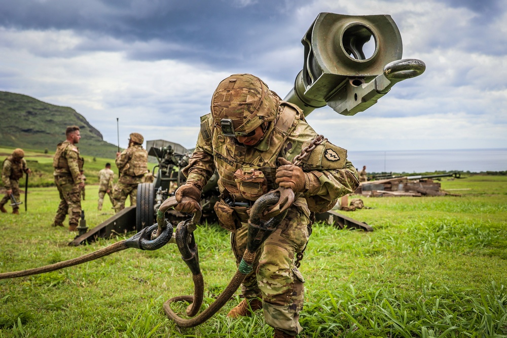 25TH DIVARTY 'STEEL CRUCIBLE' Partnership - Marines and Army Joint Air Assault Training