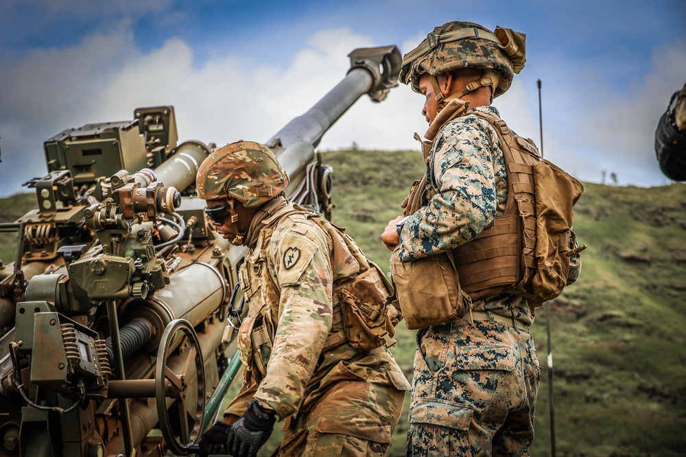 25TH DIVARTY 'STEEL CRUCIBLE' Partnership - Marines and Army Joint Air Assault Training