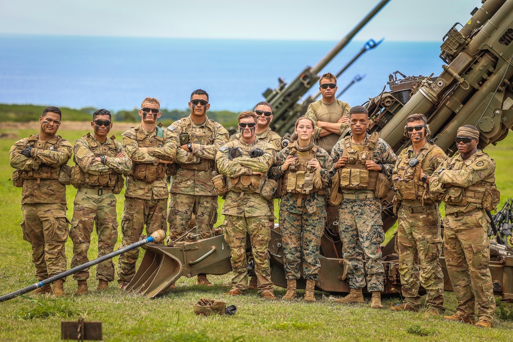 25TH DIVARTY 'STEEL CRUCIBLE' Partnership - Marines and Army Joint Air Assault Training