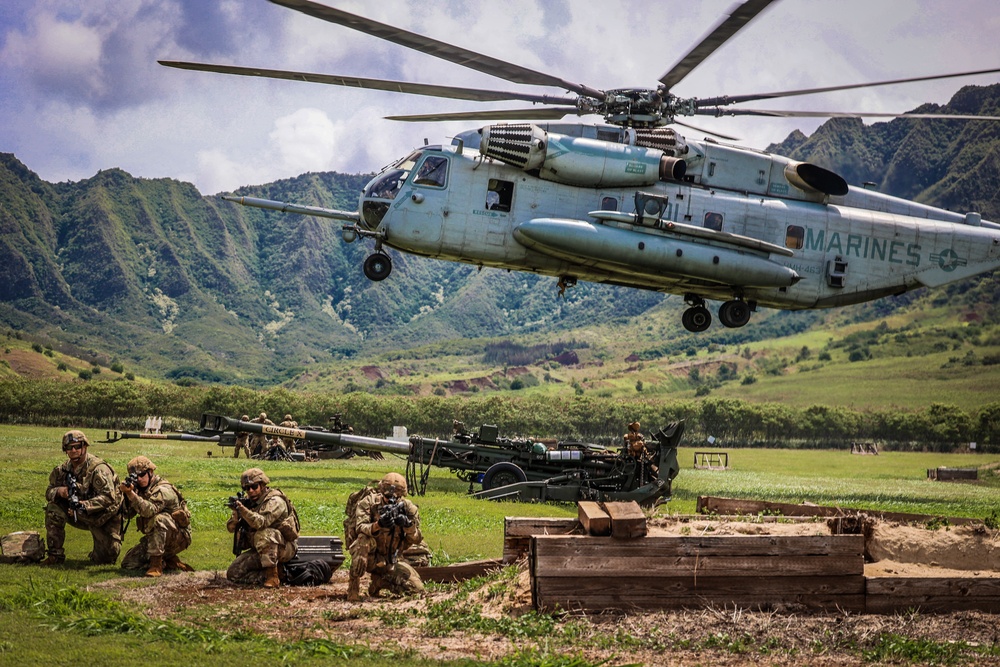 25TH DIVARTY 'STEEL CRUCIBLE' Partnership - Marines and Army Joint Air Assault Training