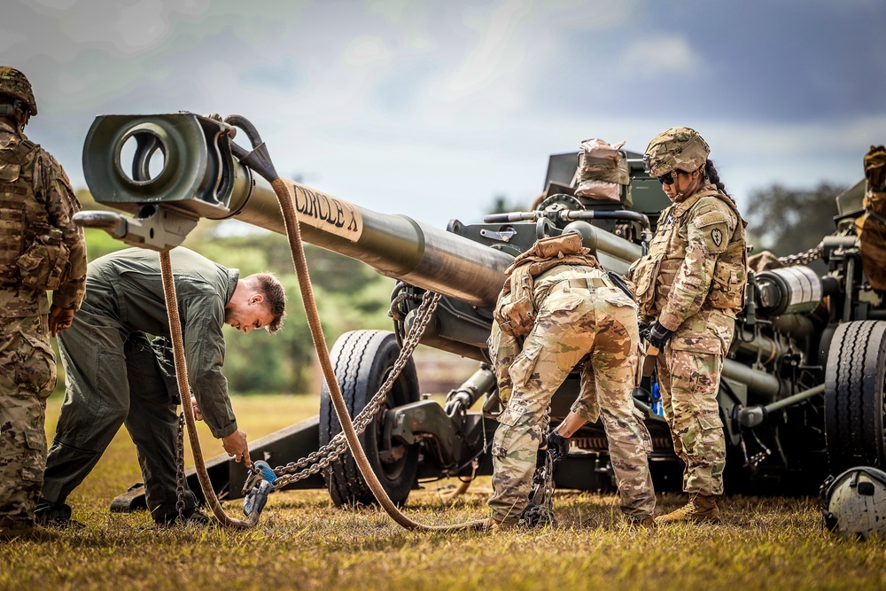25TH DIVARTY 'STEEL CRUCIBLE' Partnership - Marines and Army Joint Air Assault Training