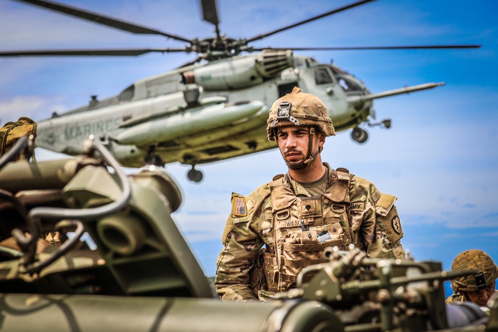 25TH DIVARTY 'STEEL CRUCIBLE' Partnership - Marines and Army Joint Air Assault Training