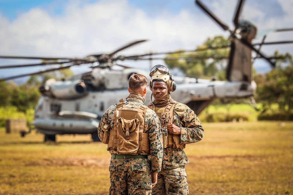 25TH DIVARTY 'STEEL CRUCIBLE' Partnership - Marines and Army Joint Air Assault Training