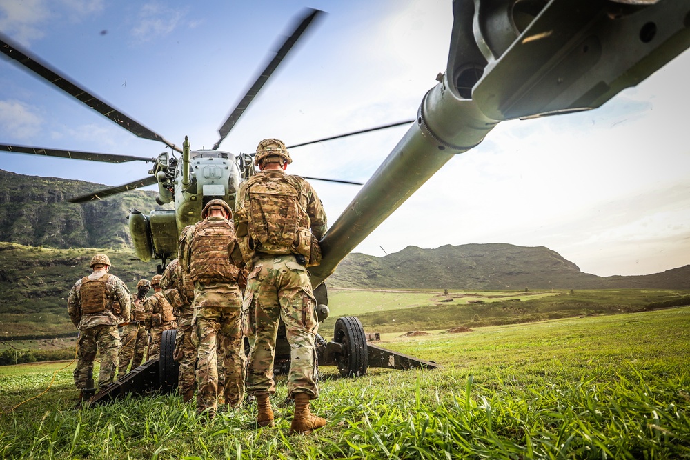 25TH DIVARTY 'STEEL CRUCIBLE' Partnership - Marines and Army Joint Air Assault Training