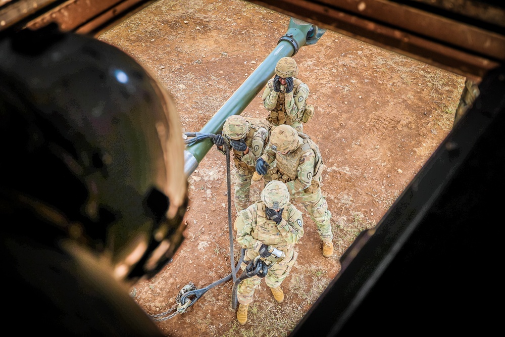25TH DIVARTY 'STEEL CRUCIBLE' Partnership - Marines and Army Joint Air Assault Training