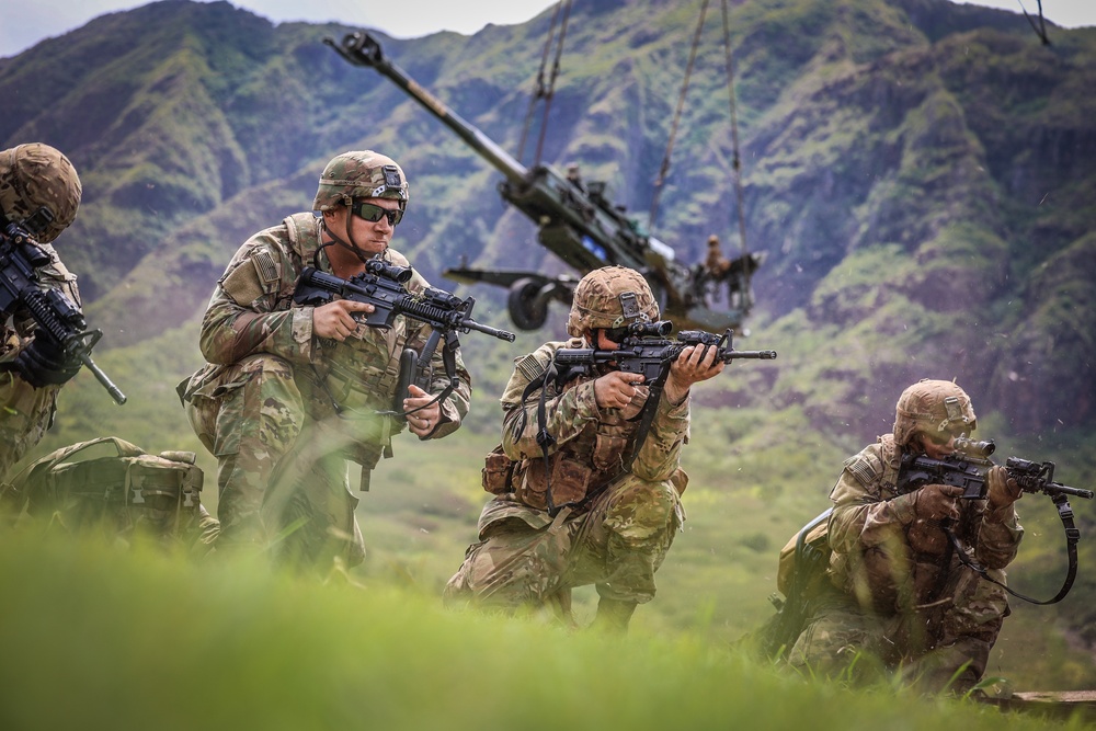 25TH DIVARTY 'STEEL CRUCIBLE' Partnership - Marines and Army Joint Air Assault Training