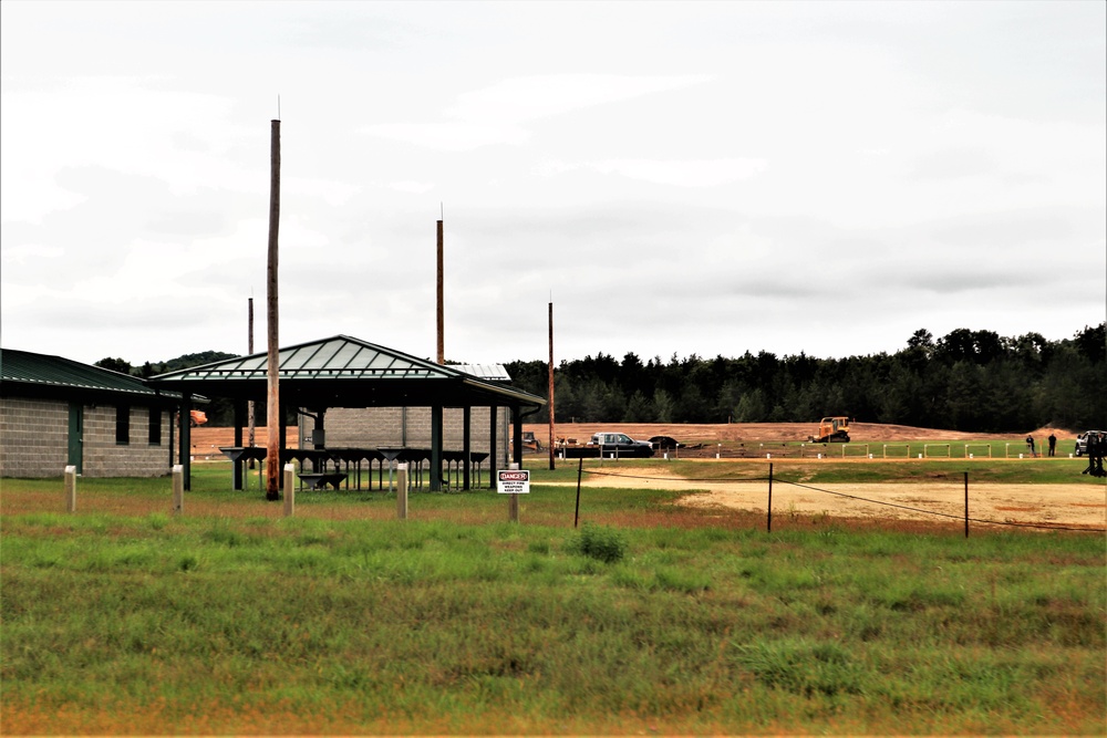 Range construction at Fort McCoy