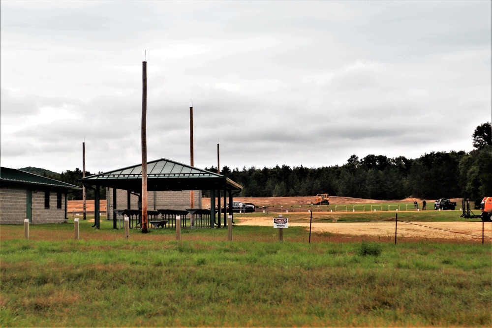 Range construction at Fort McCoy