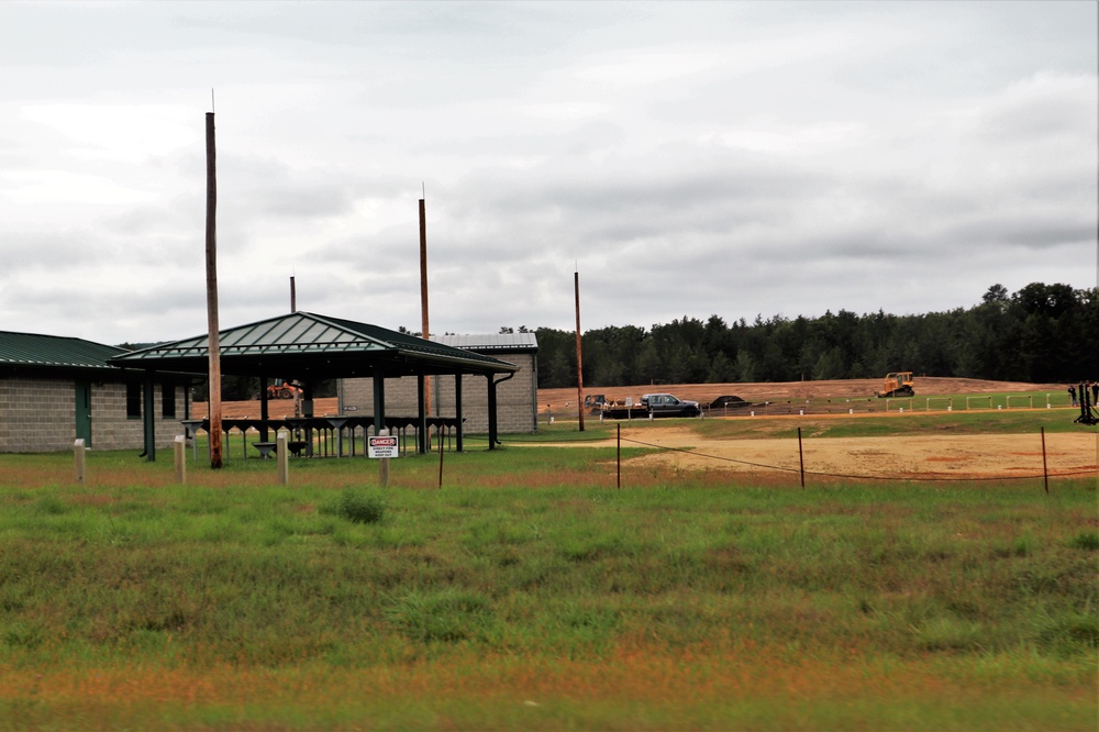 Range construction at Fort McCoy