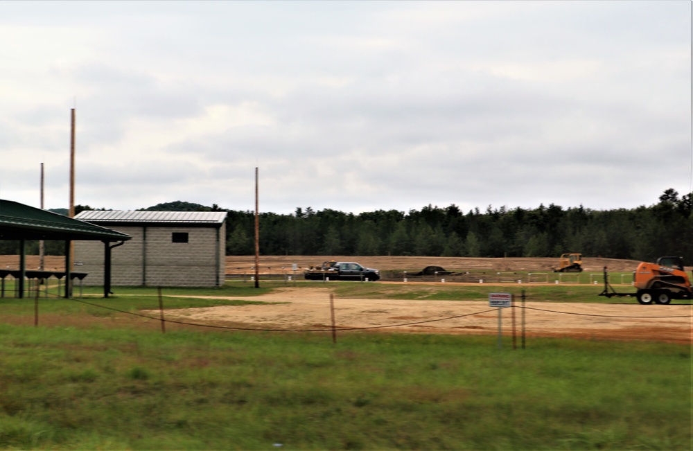 Range construction at Fort McCoy