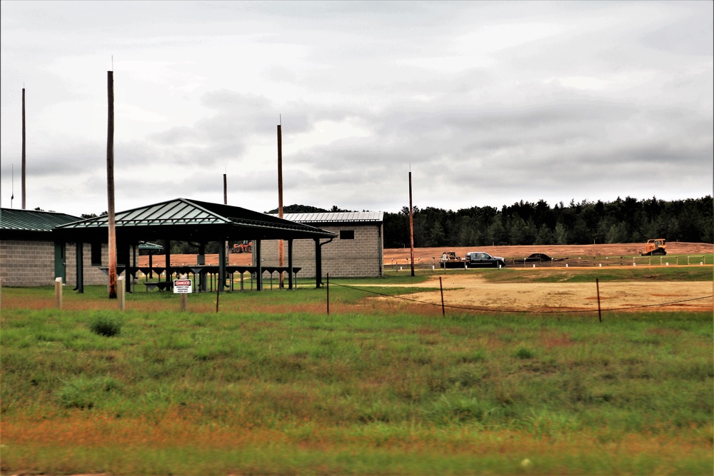 Range construction at Fort McCoy