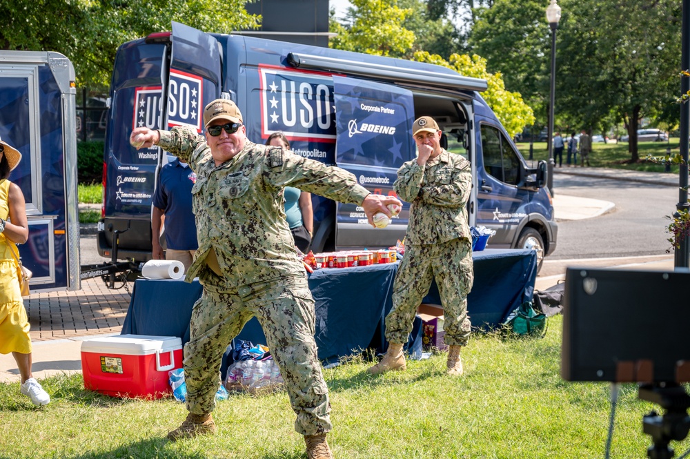 USO Day at the Ballpark