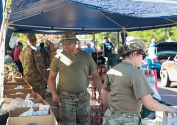 AZNG Service Members supports a Queen Creek Food Bank.