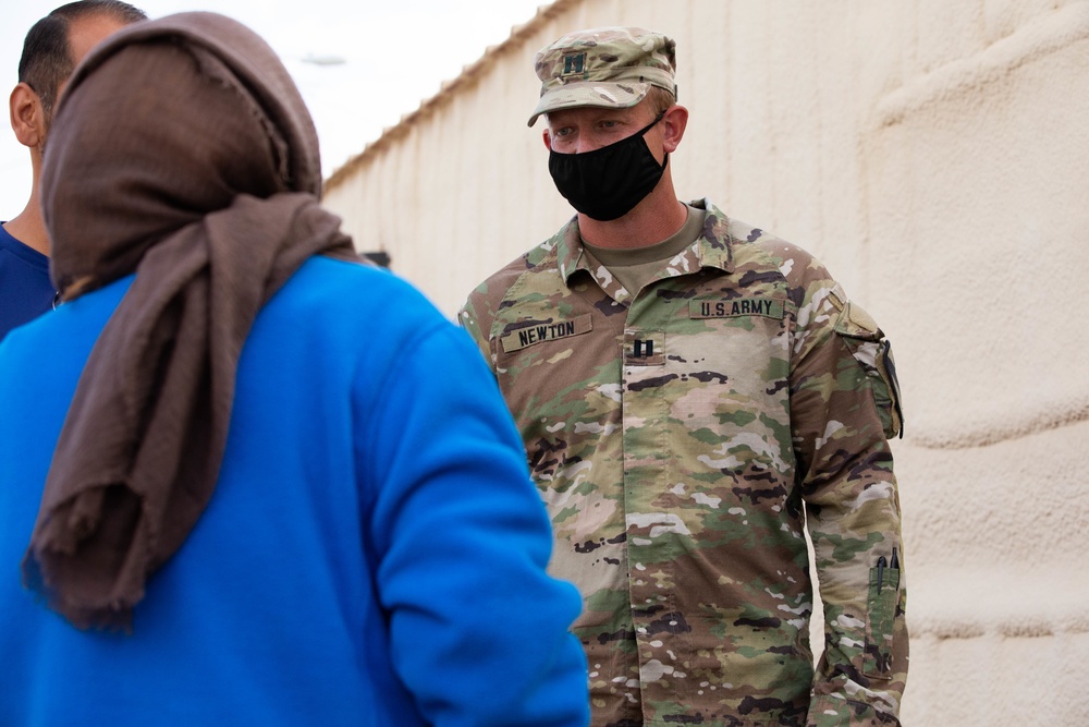 School time for Afghan evacuees