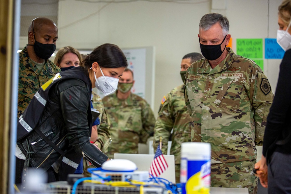 USNORTHCOM Leadership Team Visits Fort Pickett