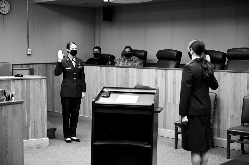 Judge Advocates Office hosts Mock Court-Martial