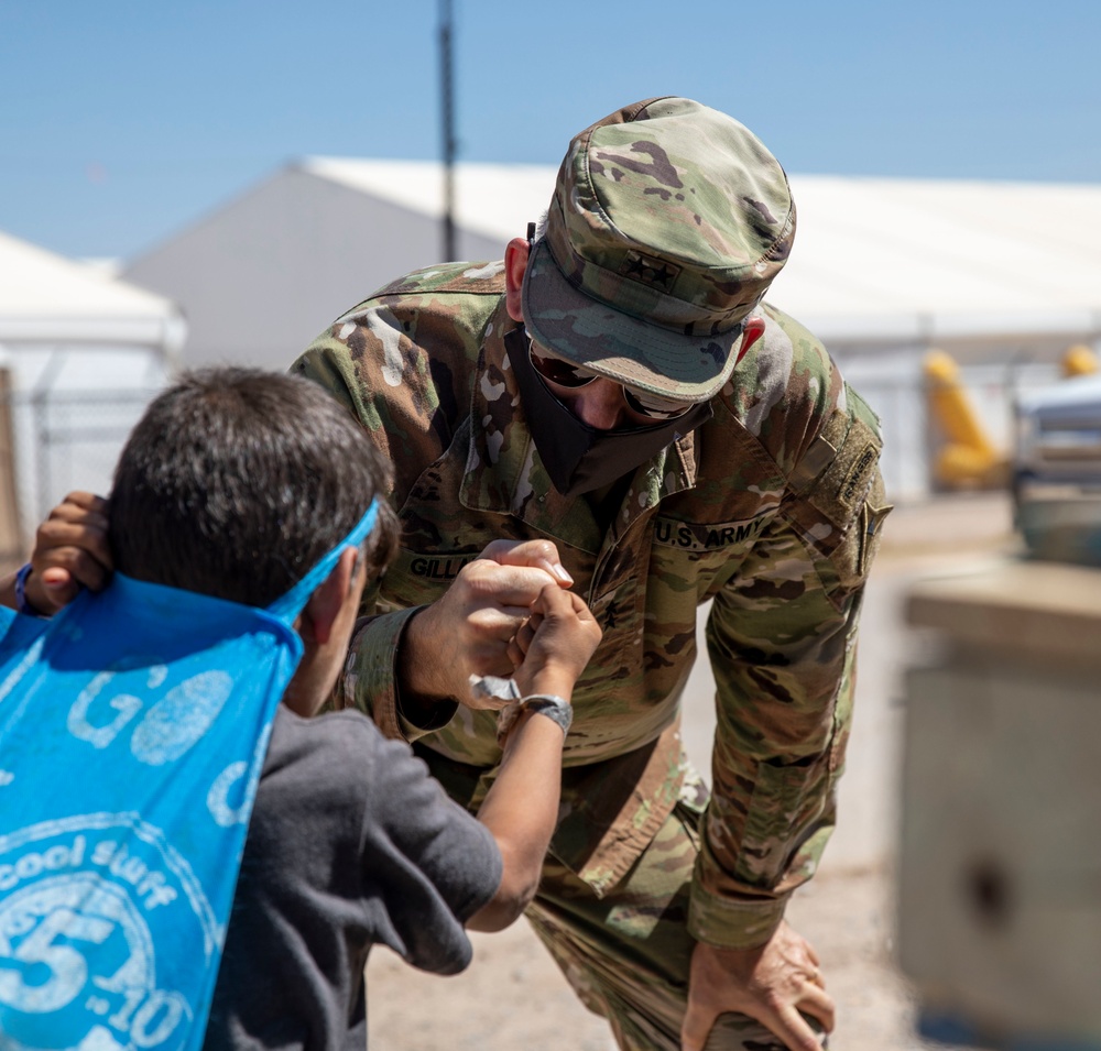 U.S. Army III Corps Command Maj. Gen. Steven W. Gilland visits Doña Ana Range Complex