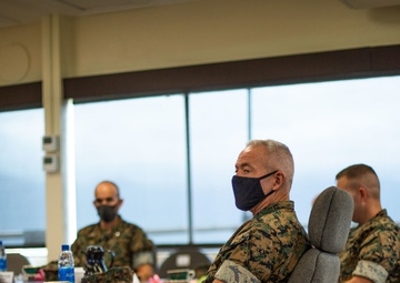 Getting a Lay of the Land: MCICOM CG Visits MCBH