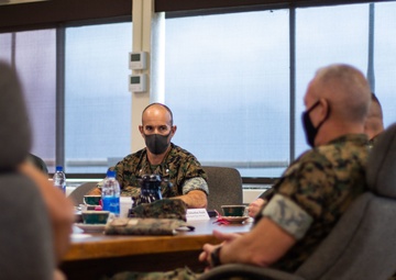 Getting a Lay of the Land: MCICOM CG Visits MCBH