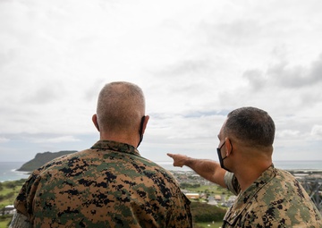 Getting a Lay of the Land: MCICOM CG Visits MCBH