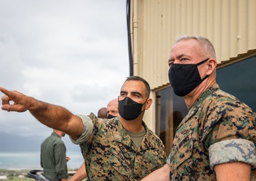 Getting a Lay of the Land: MCICOM CG Visits MCBH