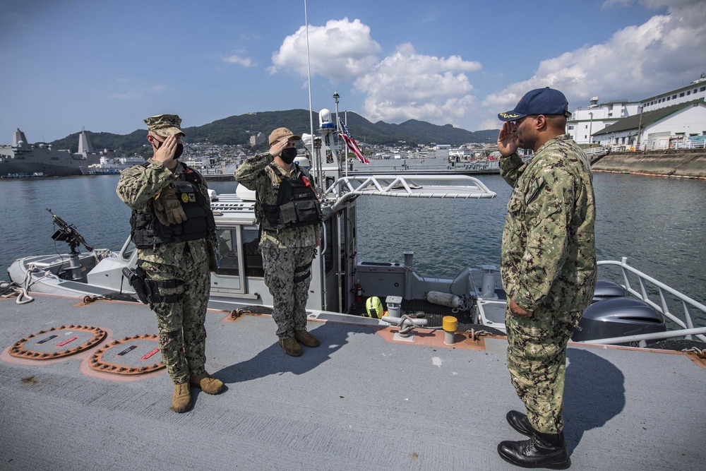 CFAS Harbor Security Boat Inspection