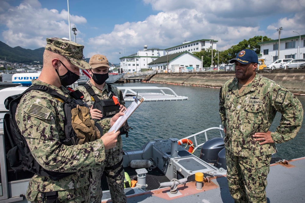 CFAS Harbor Security Boat Inspection
