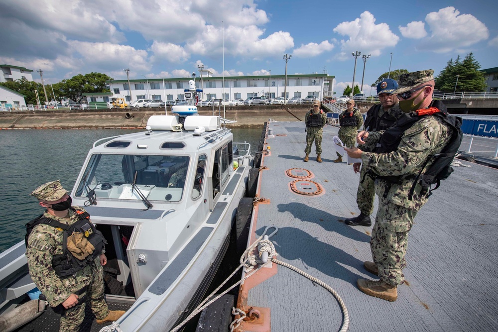 CFAS Harbor Security Boat Inspection